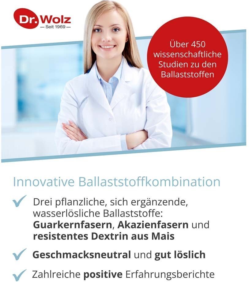 Dr. Wolz Ballaststoff Komplex Dr.Wolz Plv.z.H.e.L.z.Einn. 2x 2x300 g Pulver zur Herstellung einer Lösung zum Einnehmen
