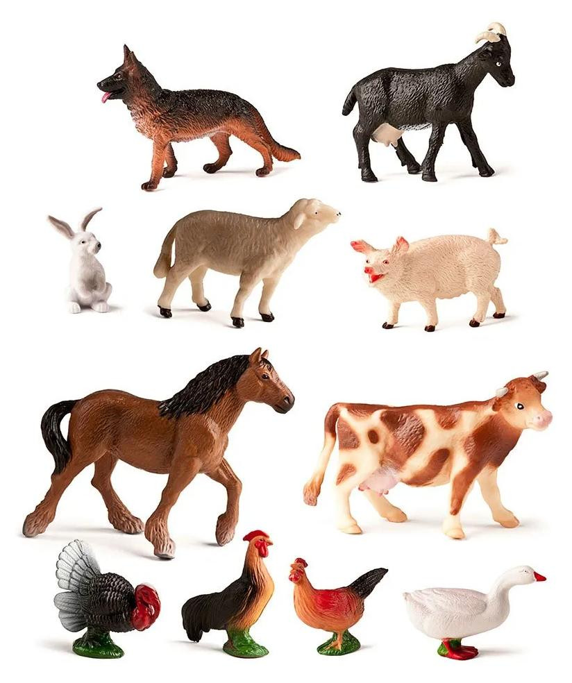 Miniland Boerderijdieren set met 11 figuren