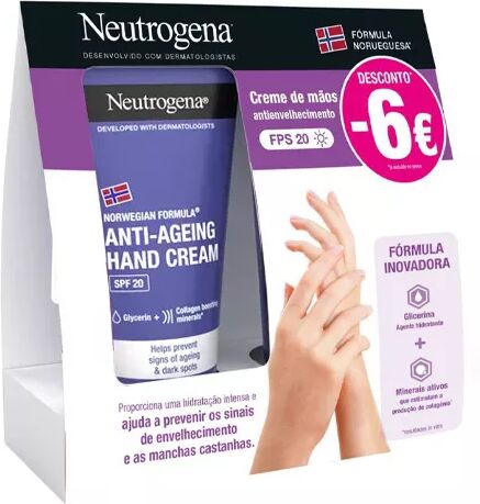 Neutrogena Doble Crema de Manos Antiedad 2x75ml 6€ de Descuento