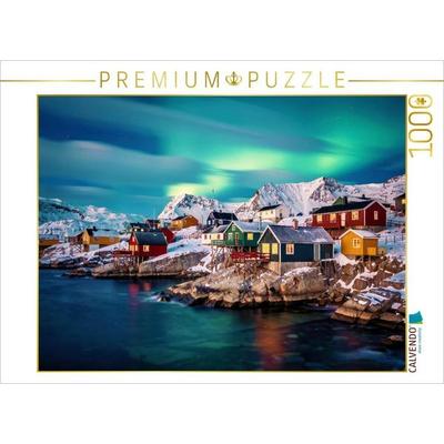 CALVENDO Puzzle Ein Motiv aus dem Kalender Langzeitbelichtung vor Grönland | 1000 Teile Lege-Größe 64x48cm Foto-Puzzle für glückliche Stunden,