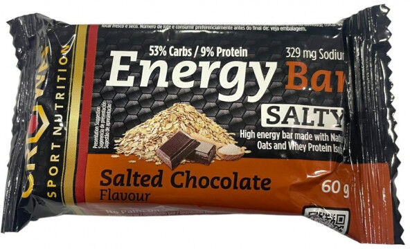 Crown Sport Nutrition Energy Salted Chocolate Bar 60 gr