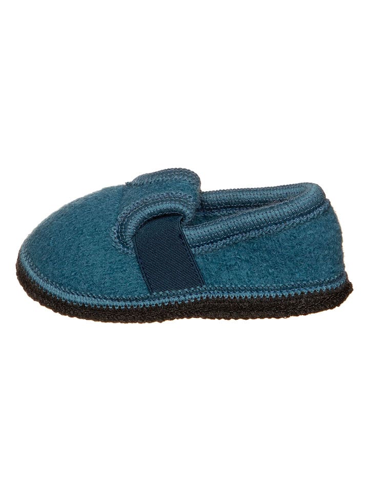 kitz-pichler Hausschuhe "Bobby" in Blau - 28