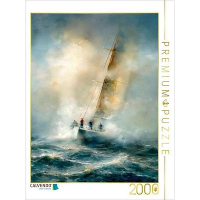 CALVENDO Puzzle Wenn die Gischt über die Reling fegt | 2000 Teile Lege-Größe 90 × 67 cm Foto-Puzzle für glückliche Stunden, von , Calvendo Puzzle