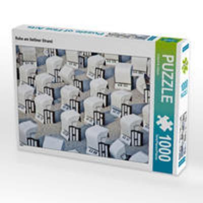 CALVENDO Puzzle Ruhe am Selliner Strand | 1000 Teile Lege-Größe 64x48cm Foto-Puzzle für glückliche Stunden