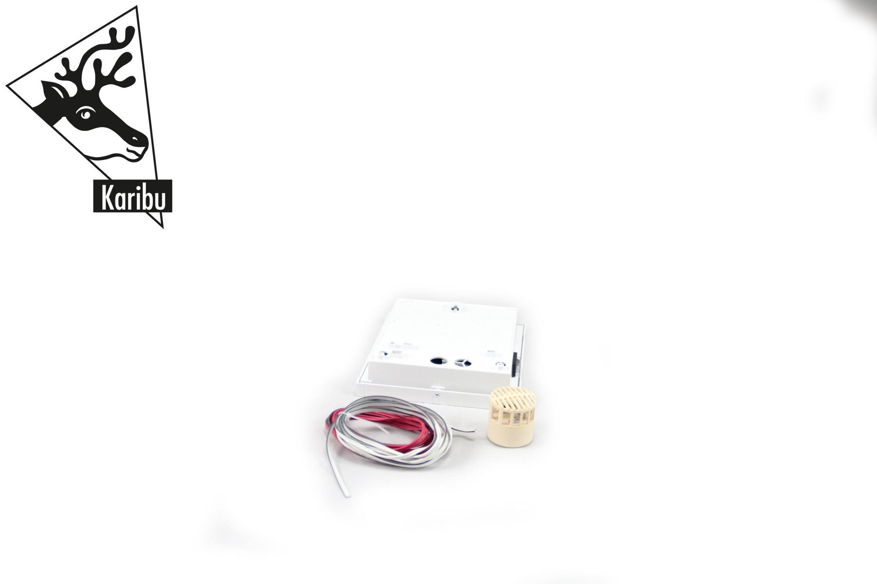 KARIBUHOLZT Steuergerät Classc Bio für 4,5+ 9 KW Leistung,weiß 09231346