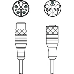Leuze Verbindungsleitung KDS PL-M12-#50141462