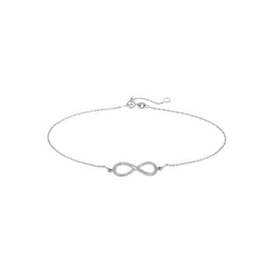 Fußkette FIRETTI "Schmuck Geschenk Silber 925 Körperschmuck Ankerkette", silber (silberfarben), Fußketten, Damen, Silber 925 (Sterlingsilber)
