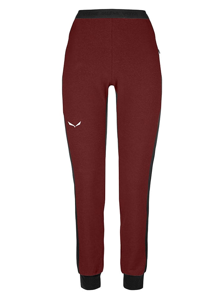 Salewa Trainingshose "Lavaredo Hemp" in Bordeaux/ Schwarz - 38