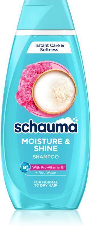 Schwarzkopf Schauma Moisture & Shine shampoing hydratant pour cheveux normaux à secs 400 ml