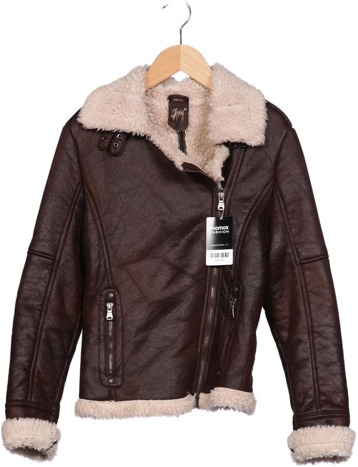 Gipsy Damen Jacke, Braun, Gr. M, Synthetik - Second Hand