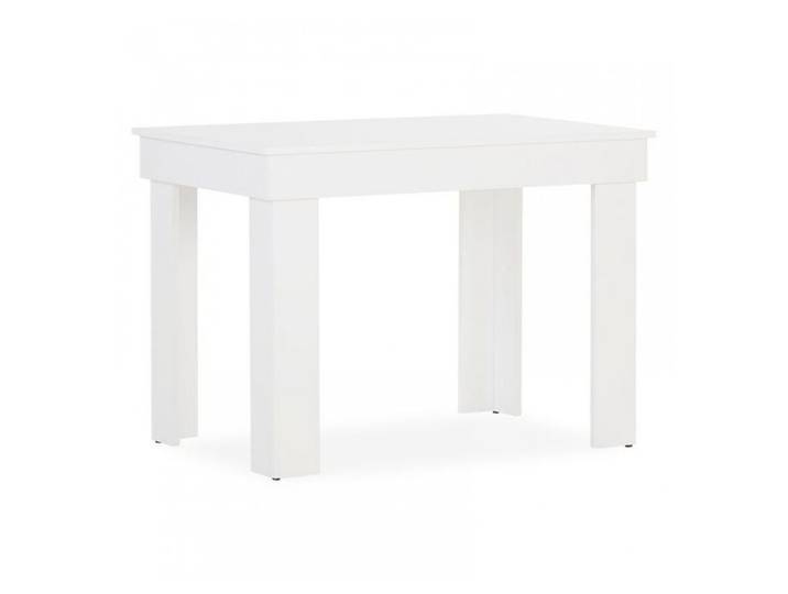 Table à Manager 90x60 cm Table Salle a Manger Table de Cuisine en Bois Blanc Table de Salon Salle de Séjour
