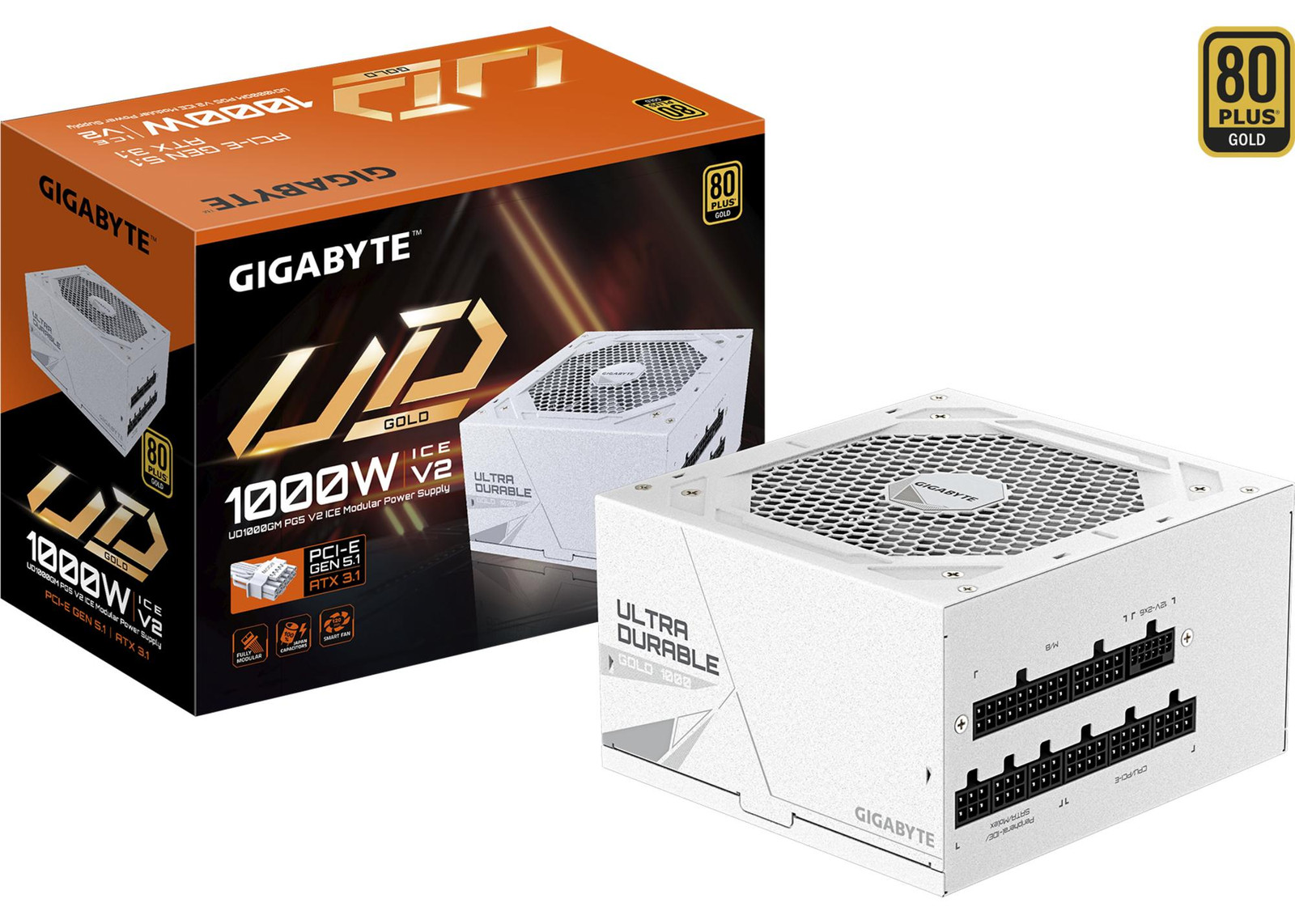 Gigabyte UD1000GM 1000W PG5 ICE Power Supply