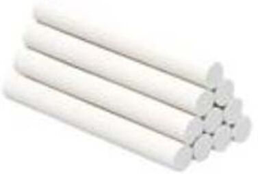 WHITE LABEL Caixa 10x giz branco    Anti pó
