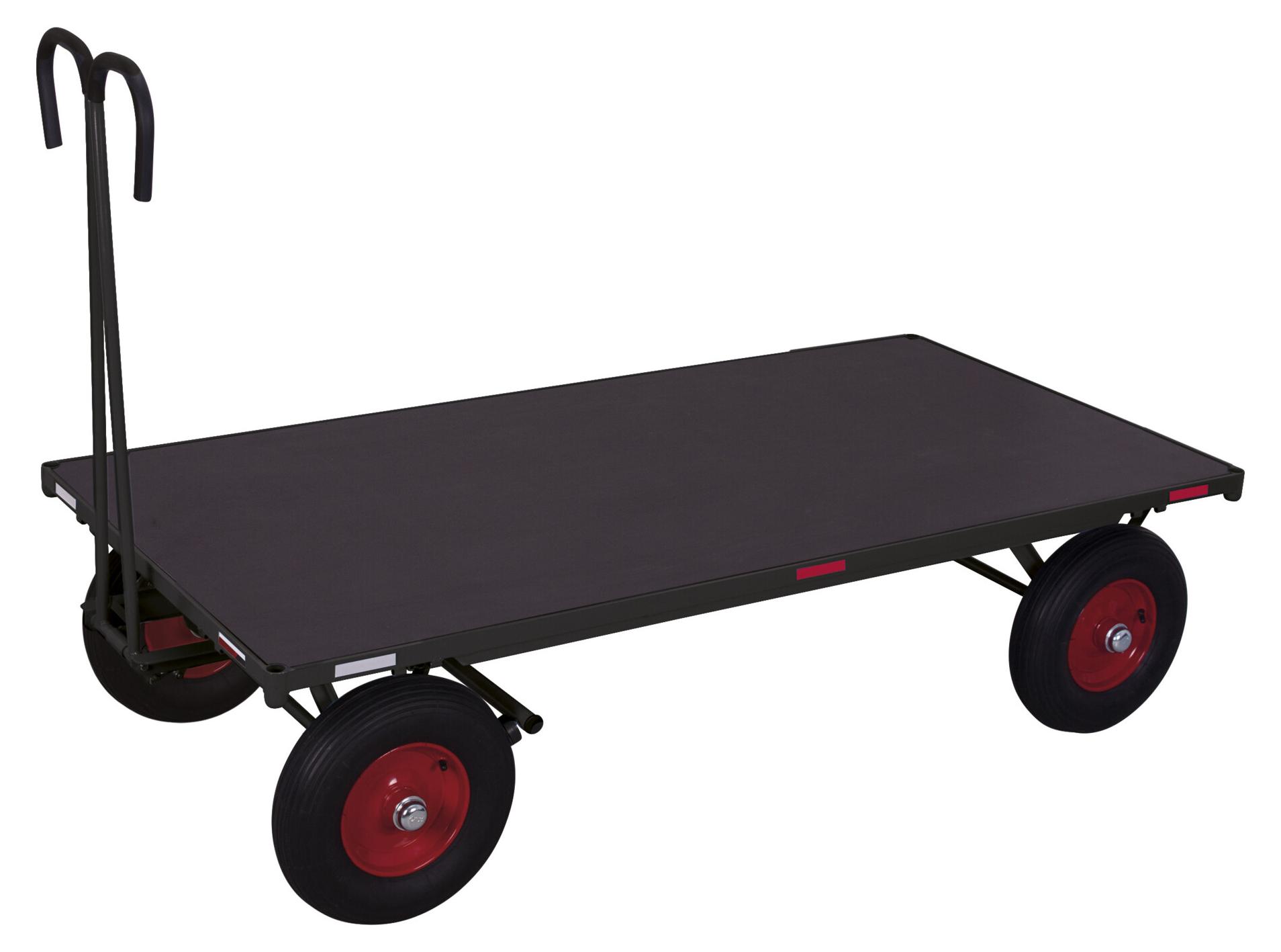 VARIOfit Handpritschenwagen ohne Bordwand RAL 7016