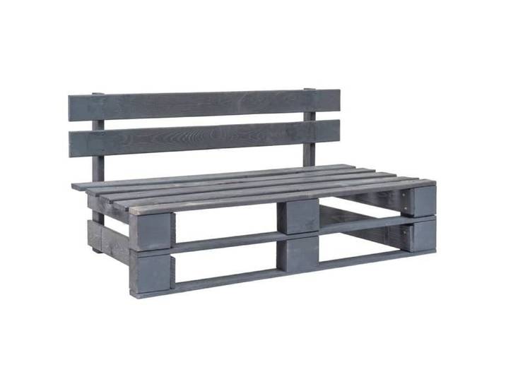 NEW 2025  Banc palette de jardin - Banquette outdoor - bois gris @@U144697
