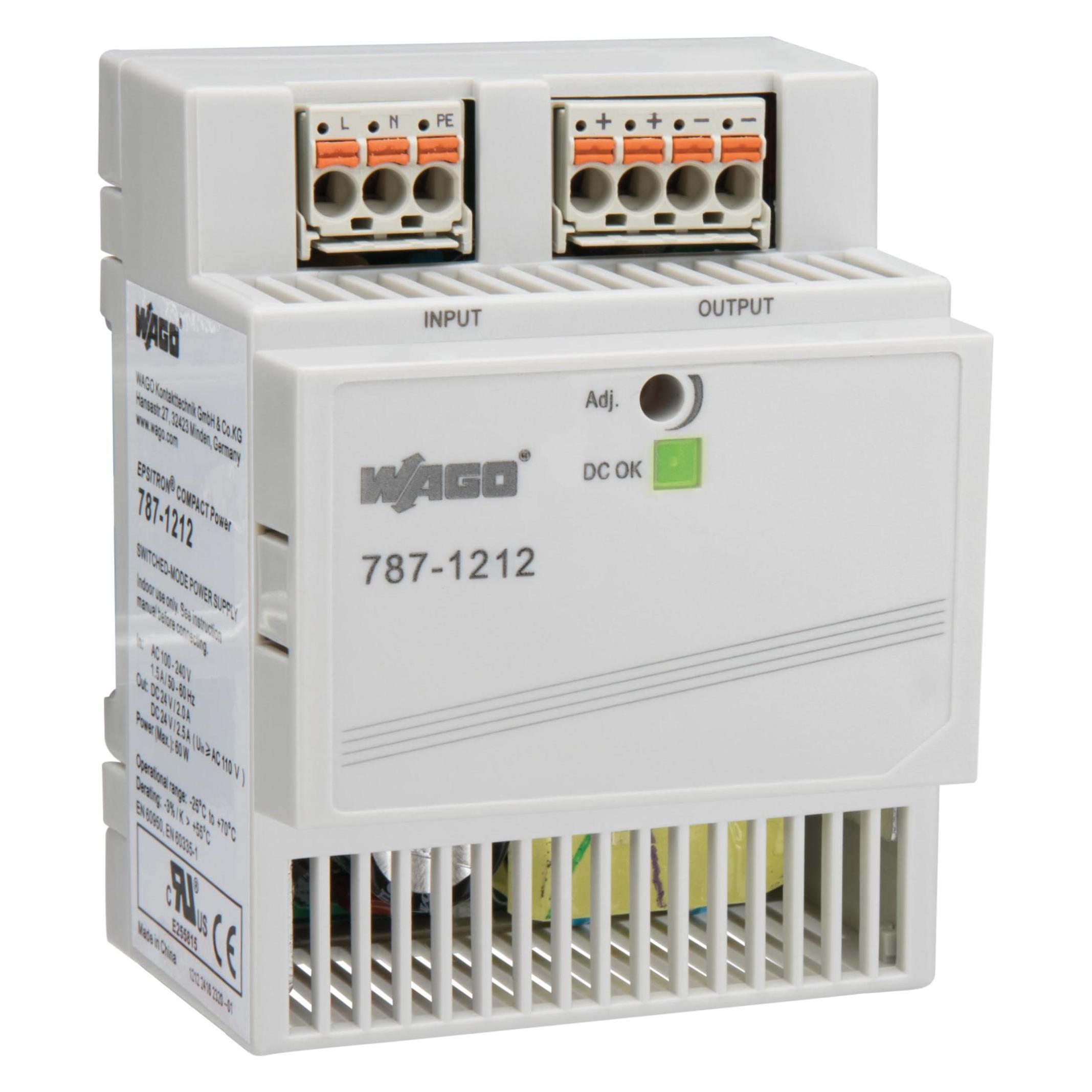 Wago Hutschienen-Netzteil (DIN-Rail (787-1212)