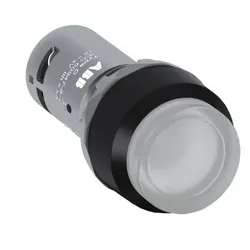 ABB CP3-13C-10 Leuchtdrucktaster transparent, hoch, tastend mit LED 220 VACDC 1S ABB CombiLine Compact