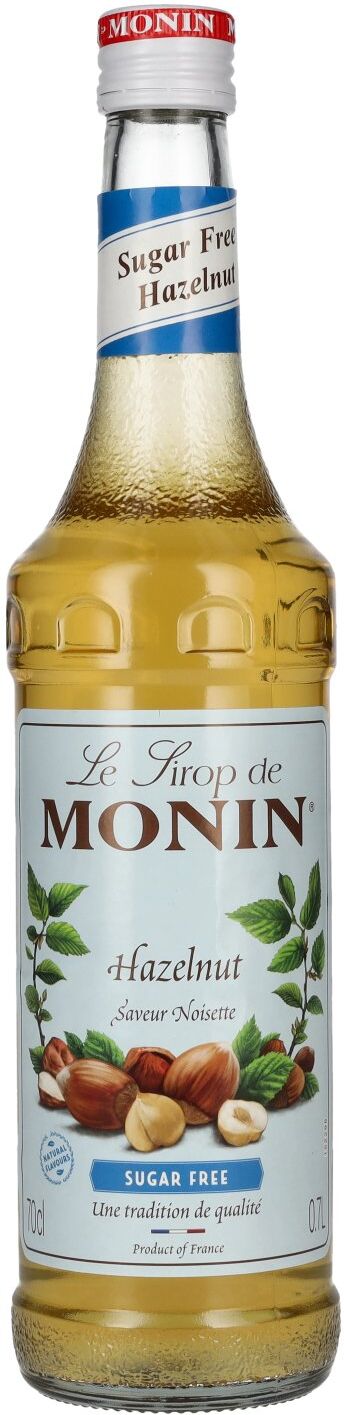 Le Sirop de Monin HASELNUSS ZUCKERFREI 0,7l