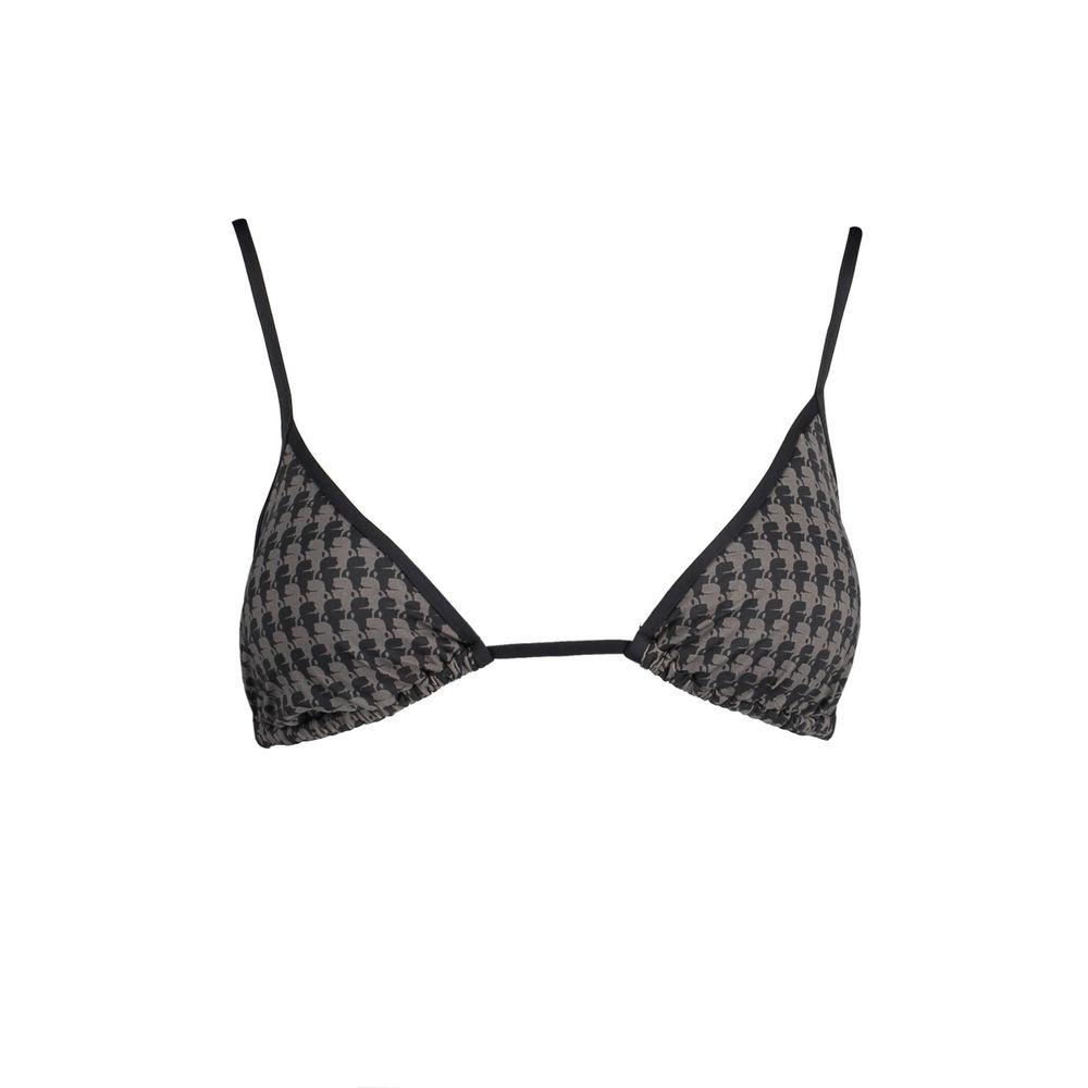Karl Lagerfeld Zwarte Polyamide Dames Badpak