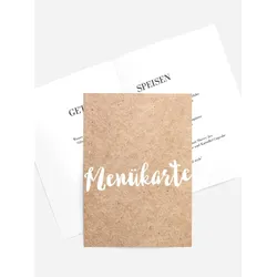 Menükarten Geburtstag selbst gestalten mit Spruch und Fotos im Onlinedesigner bei Meine-Kartenmanufaktur.de