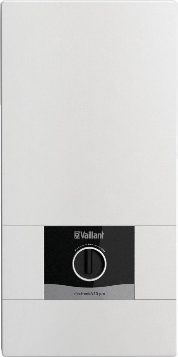 Durchlauferhitzer VAILLANT "VEDE18/8PRO", weiß, B:24cm H:48,1cm T:9,9cm, Durchlauferhitzer, Durchlauferhitzer, mit extra flacher Bauweise