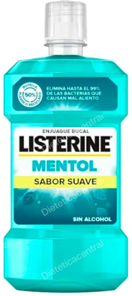 Listerine listerine mentol suave zero 750 ml (pvp marcado 5,35)