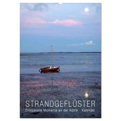 Strandgeflüster Kalender (Wandkalender 2026 DIN A2 hoch), CALVENDO Monatskalender