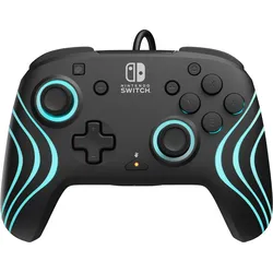 PDP Afterglow Wave (Switch, Switch OLED), Gaming Controller, Schwarz