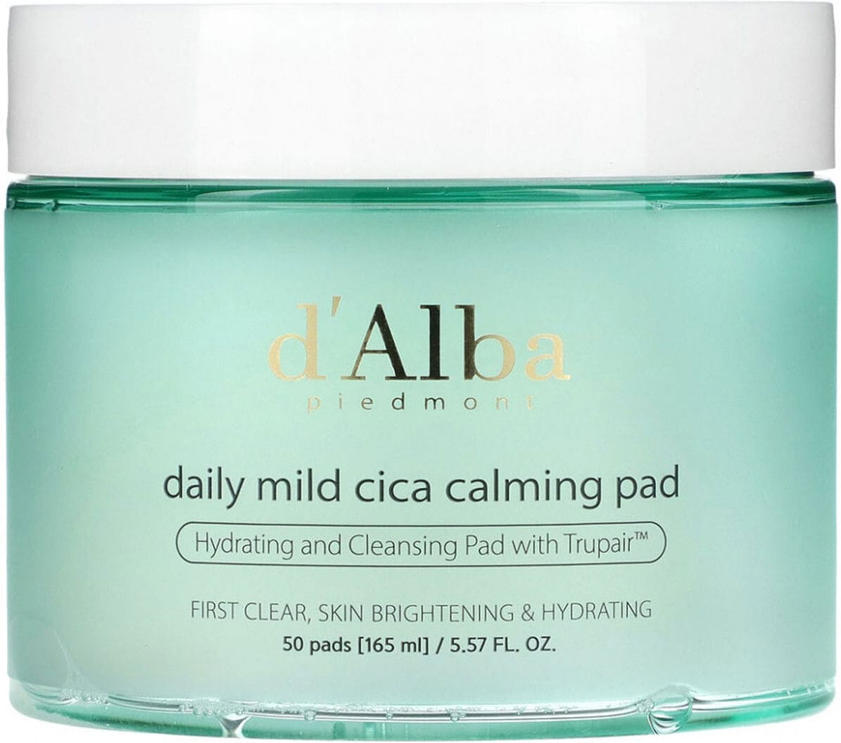 D'ALBA Daily Mild Cica Calming Pad 165ml