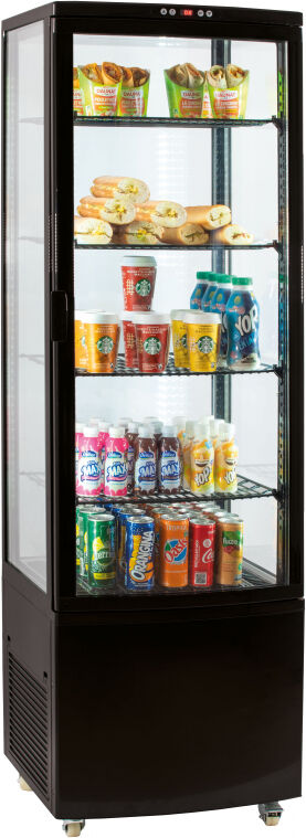 Casselin Vetrina Refrigerata Positiva 235 l Nera