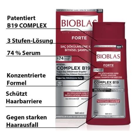 Bioblas Kräftiges pflanzliches Mittel gegen starken Haarausfall (360 ml) (60262352)