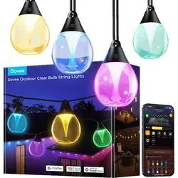 GOVEE Outdoor LED Lichterkette RGBIC/Warmweiß