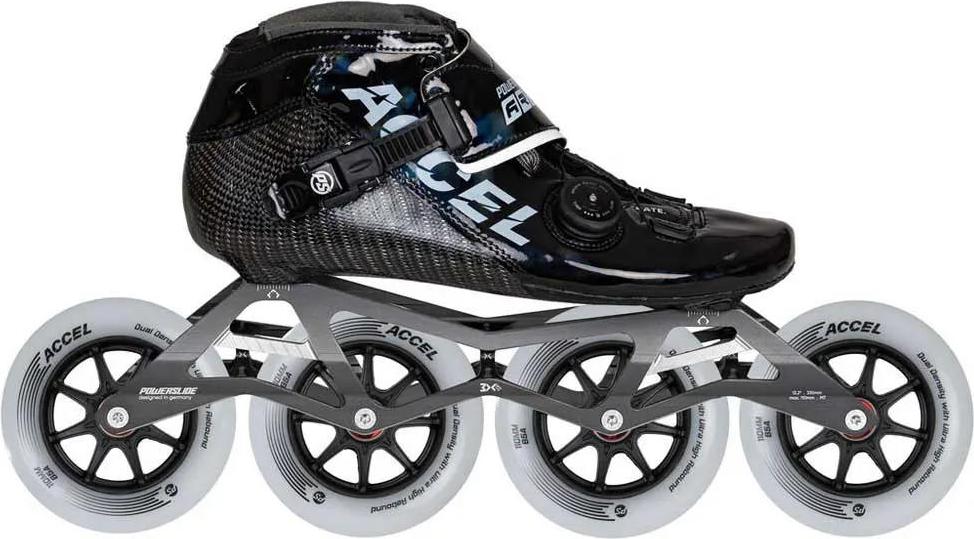 Powerslide Accel 110 Inline-skates Schwarz EU 40 Herren,Damen Schwarz EU 40