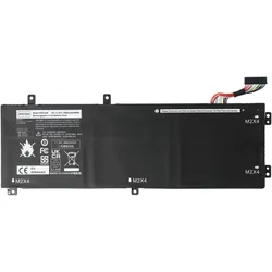 AccuCell Akku Dell XPS 15 9550, Dell Precision M5510 (4910 mAh), Notebook Akku
