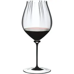 Riedel Fatto A Mano Performance Pinot Noirr Stiel, Weingläser, Schwarz, Transparent