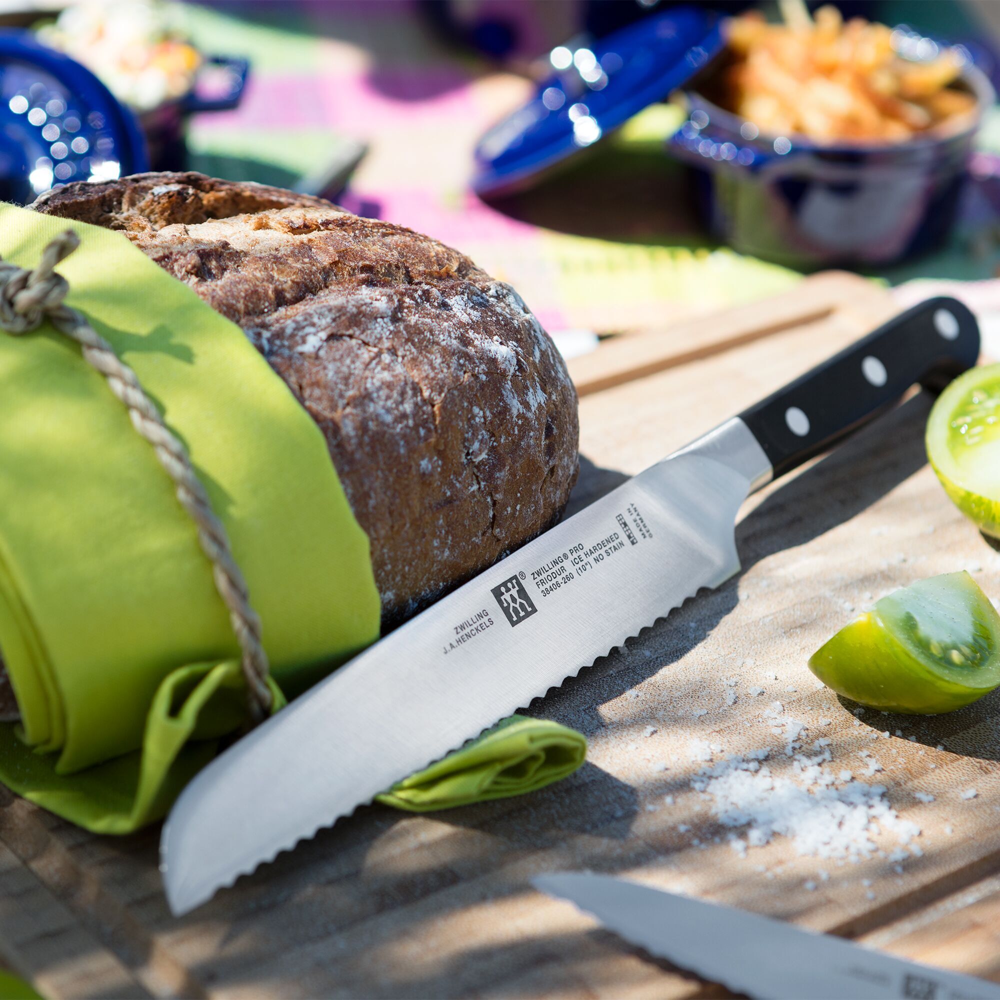 ZWILLING PRO - Broodmes - Mes: 200mm zilver