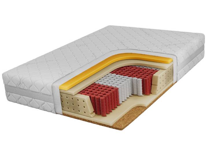 Taschenfederkernmatratze ELORI, MKS MÖBEL, 22.4 cm hoch, (Multipocket-Matratze, Hygienische Wendematratze mit Silberfaserbezug), Punktelastisch, antibakteriell, ergonomisch, atmungsaktiv