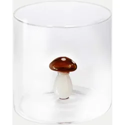Glas mit Figur 250 ml Braun