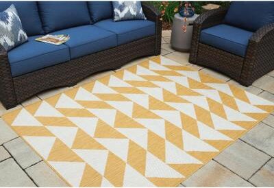 Signature Design by Ashley Thomley Ivory/Yellow Rug