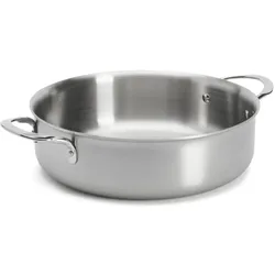 Debuyer Niederer Bratentopf Alchimy 28 cm, Pfanne + Kochtopf, Grau, Silber