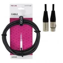 Pro-Mikrofonkabel XLR-XLR 6m