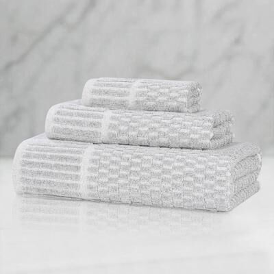 Superior Juno Viscose Cotton Blend 3 Piece Towel Set
