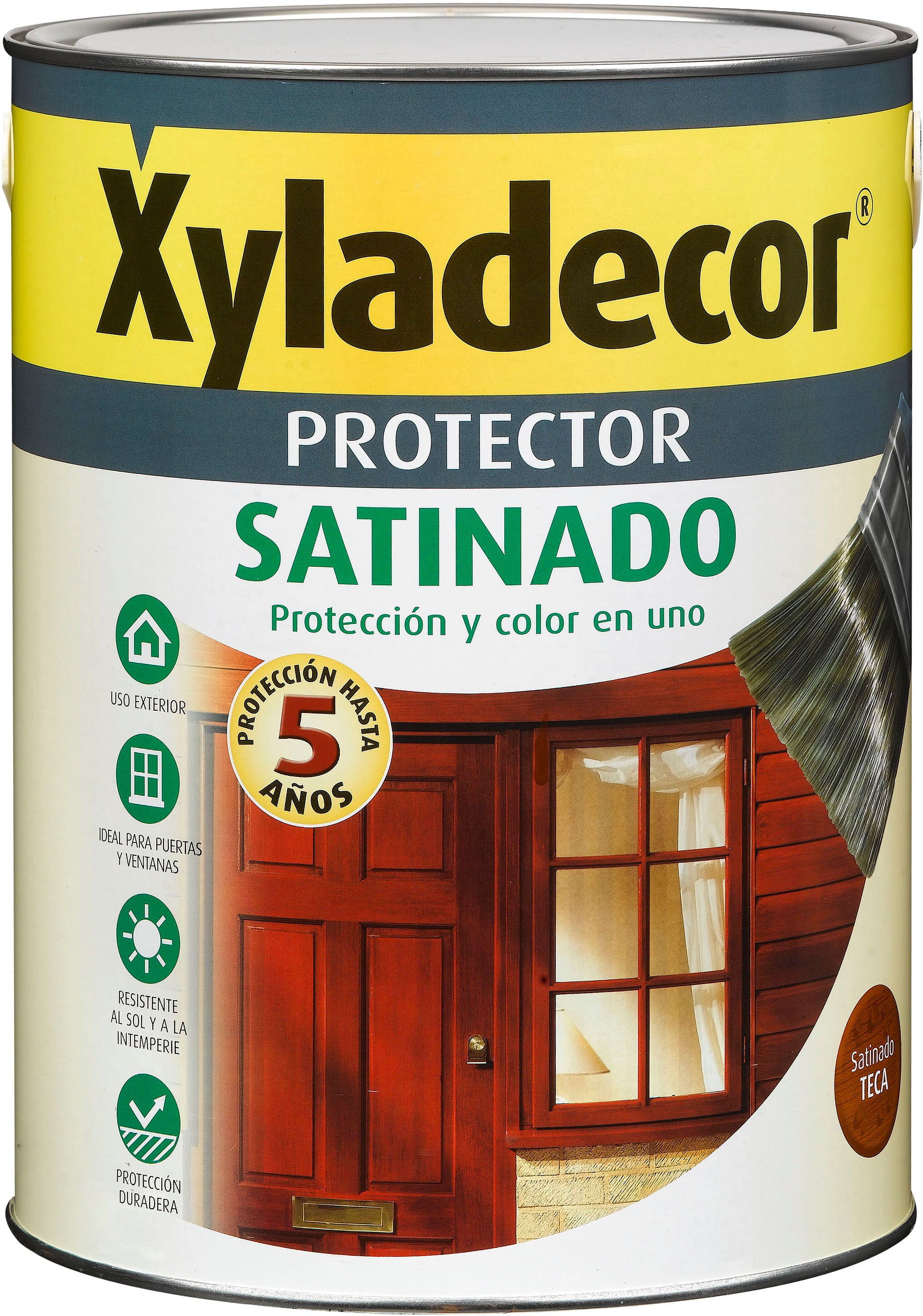 Xyladecor Protector Madera Satinado 3 en 1 - 750 ml.  Cristal