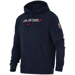 NIKE HNS Kroatien Club Hoodie 2026 Herren 451 - obsidian/white/university red M