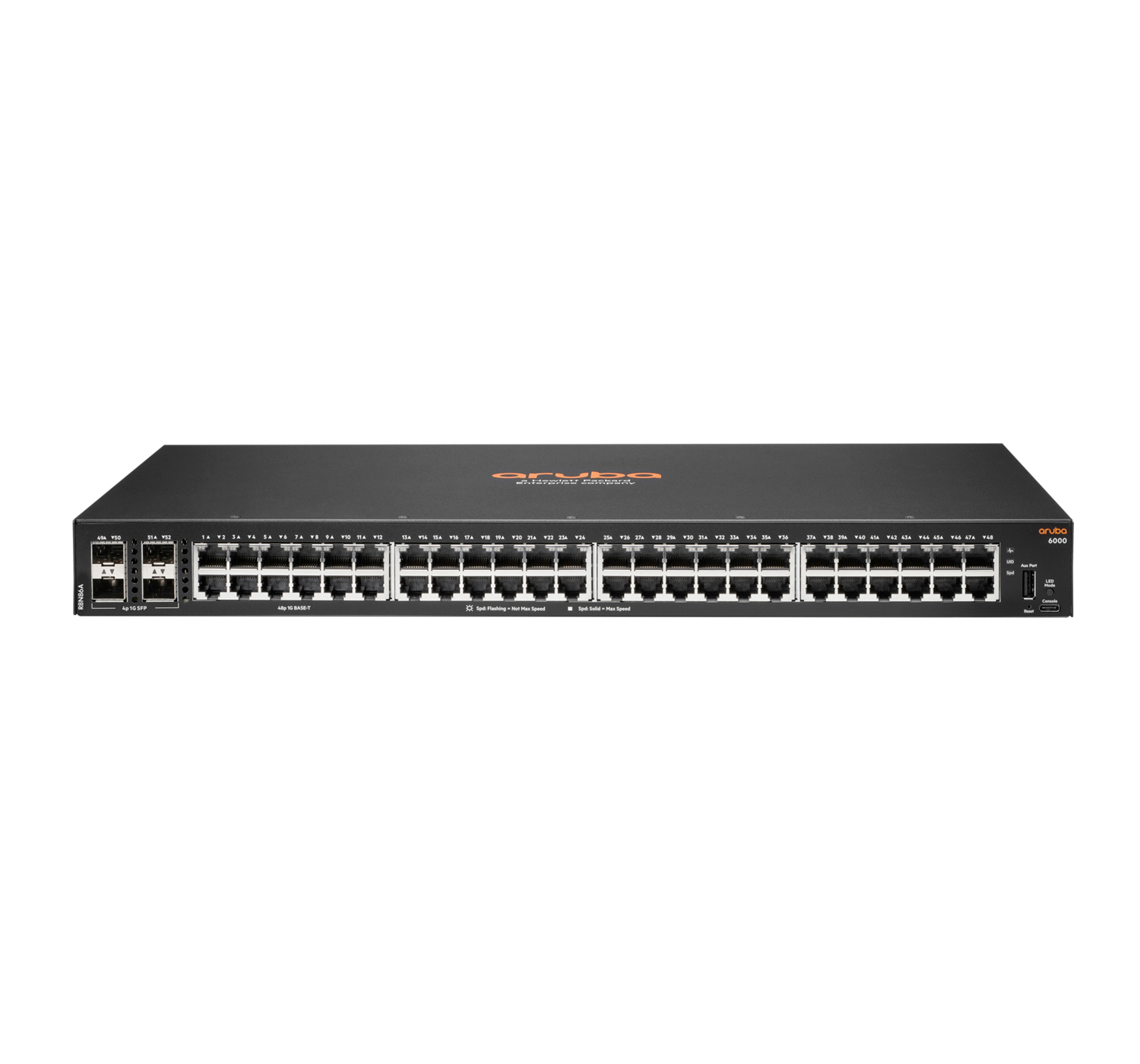 HP Enterprise Aruba 6000 48G 4SFP Switch M RM