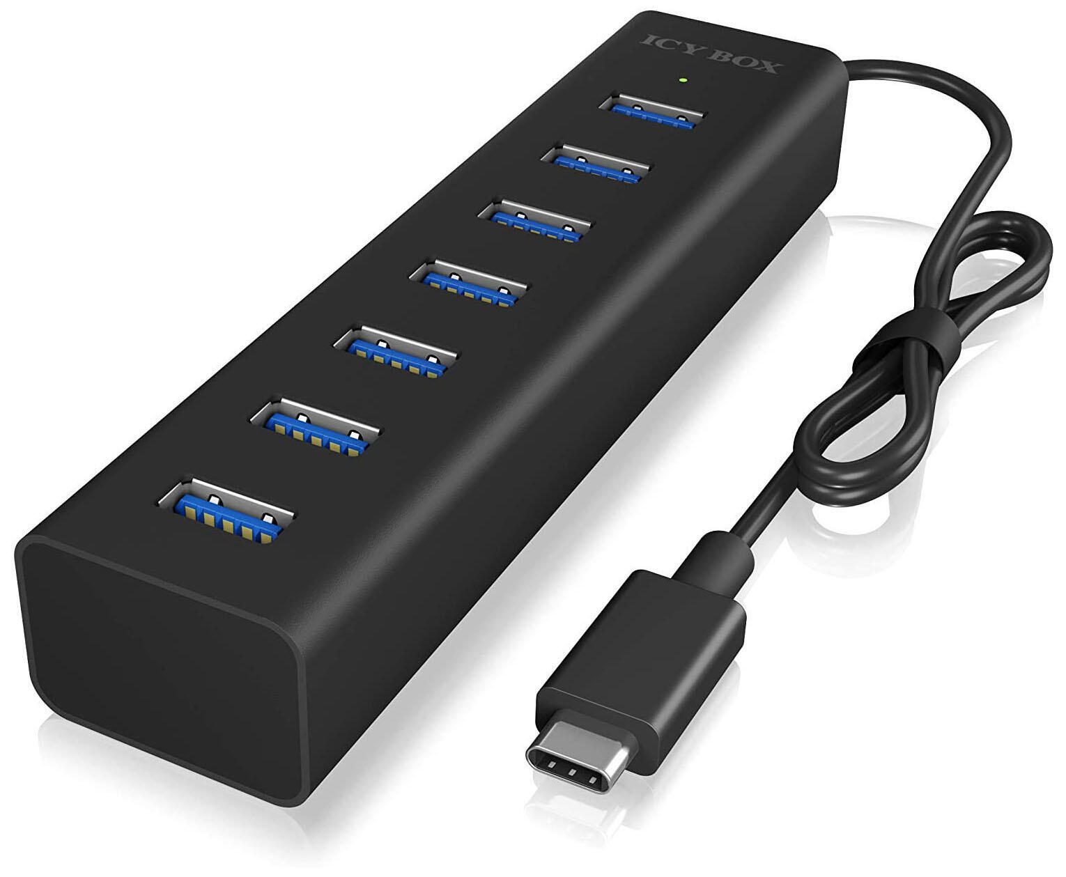 Pan Acoustics RaidSonic ICY BOX USB Hub 7 IB-HUB1700-C3