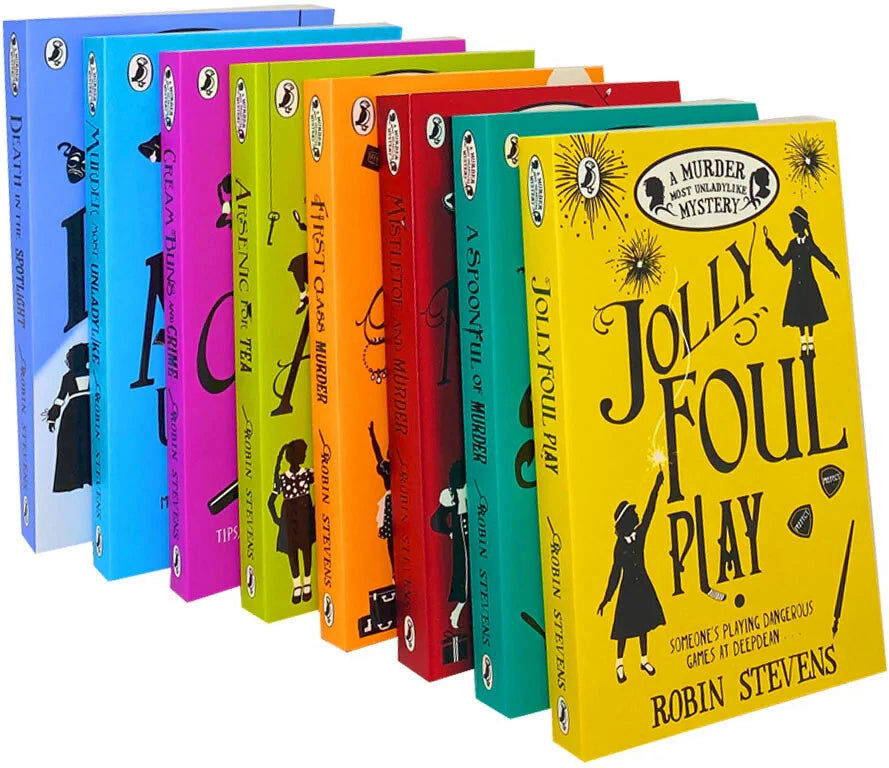 Penguin Robin Stevens A Murder Most Unladylike Mystery 8 Books Set Pack Collection
