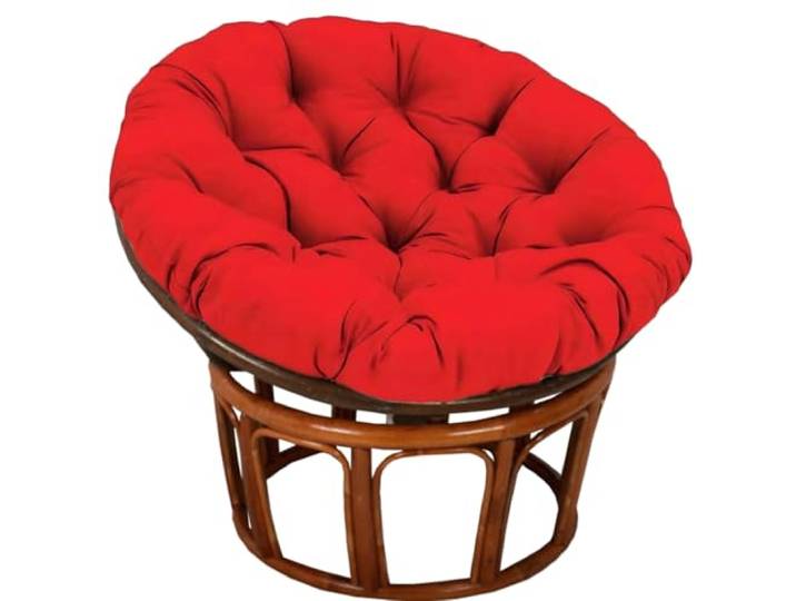 SDNAM Outdoor Wasserdicht Runden Kissen für Hängesessel/Schaukelstuhl - Verdickung Polyester+Baumwolle Sitzkissen, Gartenstuhl Polster & Bodenkissen(X11,160X160X10CM)
