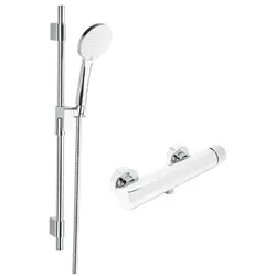 SAT Evolution Duscharmatur Chrom SATBSEVO268SET