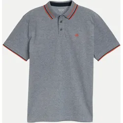 Poloshirt mit Regular-Fit Grau L